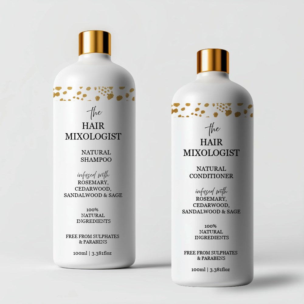 Natural Nourishing Shampoo and Conditioner Gift Set